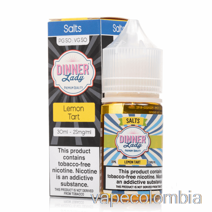 Vape Kit Completo Tarta De Limón Y Sal - E-líquido Vape Cena Lady - 30ml 50mg